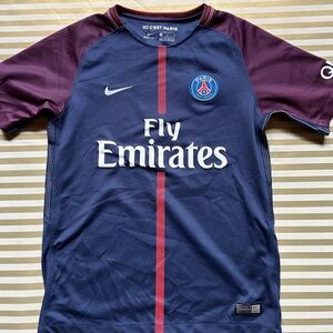 2017-2018 Nike Boys Paris Saint-Germain Home Jersey
